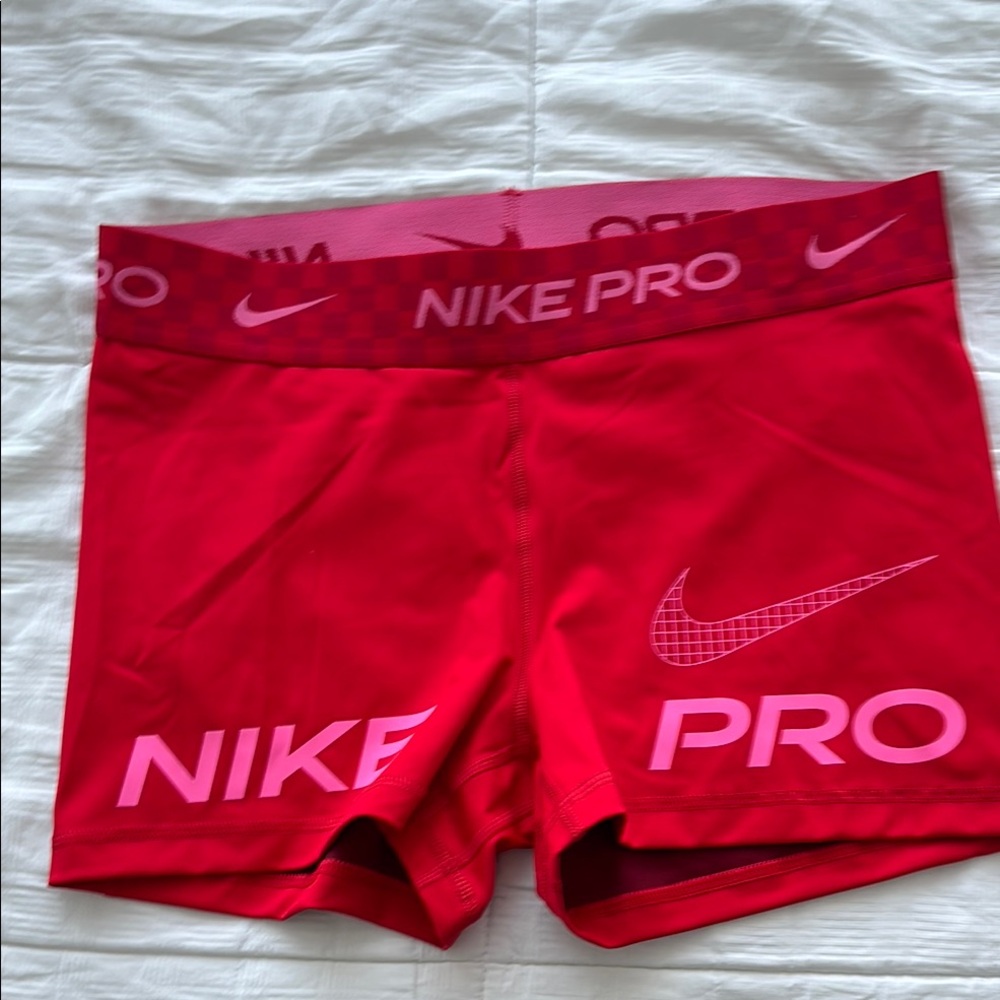 Nike Pro Bright Red Training Shorts